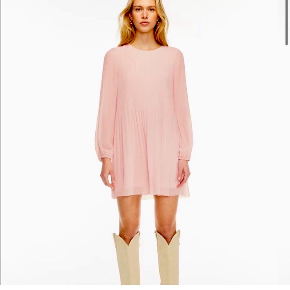 NWT Aritzia Wilfrid Daydreamer mini dress, coral blush, size 2XL